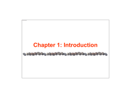 Chapter 1: Introduction