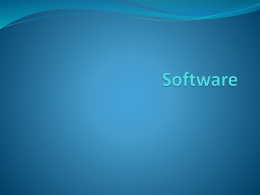 Software - Nelson Marlborough Institute of Technology