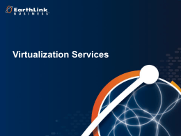 Virtualization Services