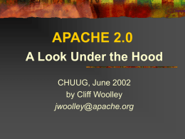 Apache 2.0: A Look Under the Hood