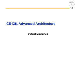 Virtual Machines - HMC Computer Science