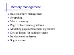 Chapter 4: Memory Management
