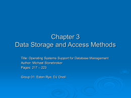 ppt - Spatial Database Group
