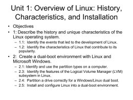 IT250 – Linux Operating System