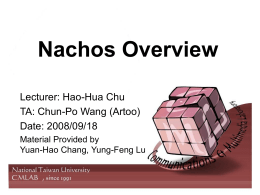 Nachos Overview Slide