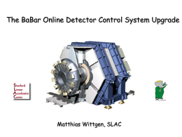 The BaBar Online Detector Control System Update