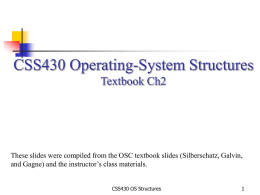 CSS430: OS Java