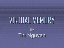 Virtual Memory Thi Nguyen