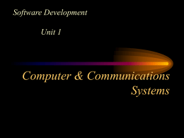 Computer & Communications Systems