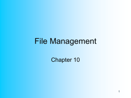 File Management