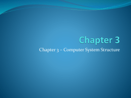 Chapter3 - Computer Strcuture
