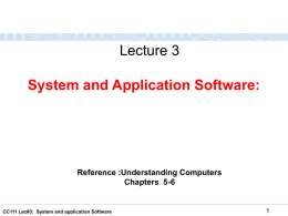 Understanding Computers, Chapter 5