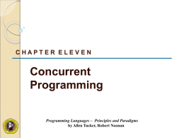Concurrency in Programs