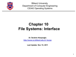 File Systems