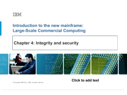 Integrity and Security slides