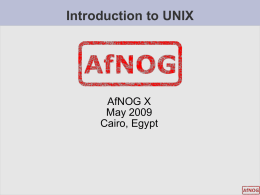 intro-unix