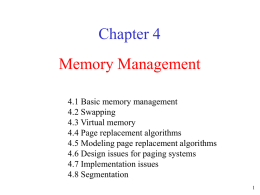 Memory Management - Faruk Hadziomerovic