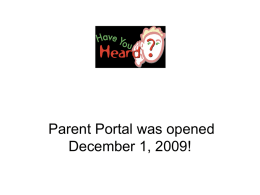 Infinite Campus Portal for Parents