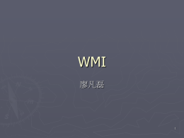 WMI scripts