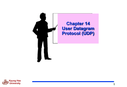 Chapter14 (UDP)