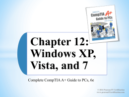 Chapter 1 Introduction to Computer Repair