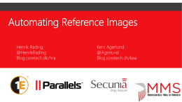 Automating Reference Images MMSMOA