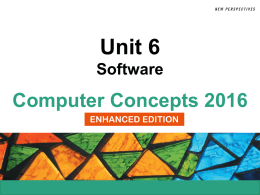 Unit 6 Software