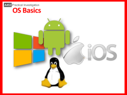 OS Basics 1 - QES Main Website