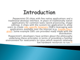 Introduction - CIIIWebSupport