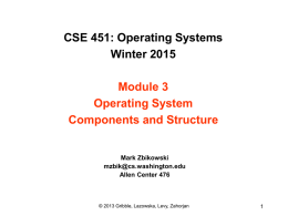 3 OS Components