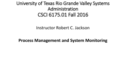 ppt4 - UTRGV Faculty Web - University of Texas Rio Grande Valley