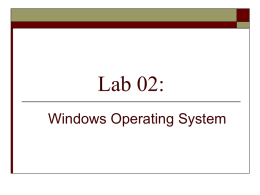 Lab 02 - Faculty Personal Homepage
