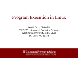 Linux details: Program execution and the dynamic linker