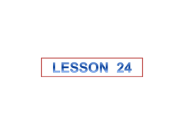CSC444-Lesson 24x