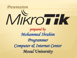 Licensing Issues How many MikroTik RouterOS™ installations does