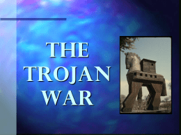 Trojan War Intro PP