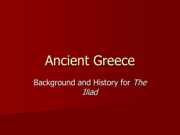 Ancient Greece - Ms. Pedretti's English 10 Class
