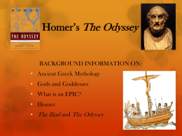 Homer`s The Odyssey
