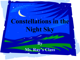 Constellations in the Night Sky
