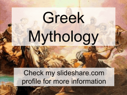Greek Mythology - SkyView Academy
