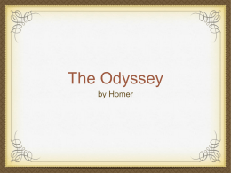 The Odyssey - WordPress.com