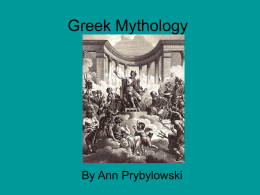Greek Mythology - diczok