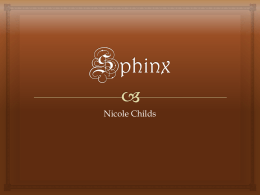 Sphinx - apenglishp2