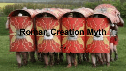 Roman Creation Myth