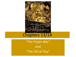 Trojan War and The Fall of Troy