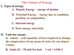 Chap. 6 - Thermodynamics