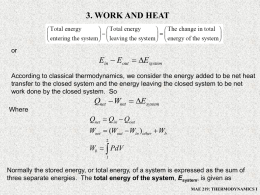 Lecture 2 - Thermodynamics
