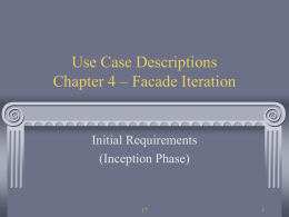 Facade Use Cases