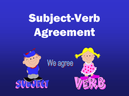 Subjects joined by AND are usually plural and take plural verbs.