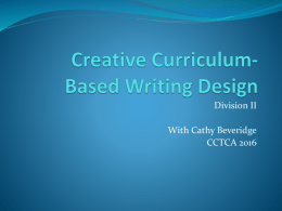 Curriculum Based Writing share